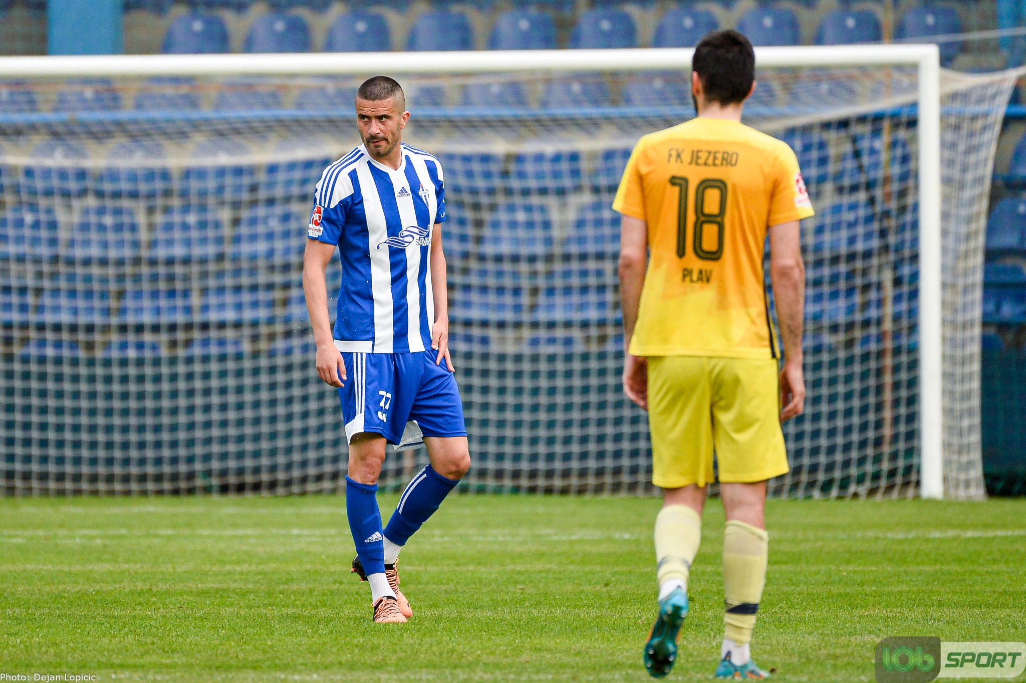 Adžić je pretprio tešku povredu u meču sa Jezerom, FOTO: Lob Sport / Dejan Lopičić