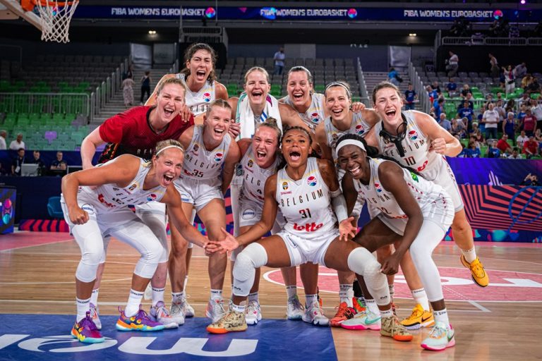 Košarkašice Belgije slave veliku pobjedu, FOTO: FIBA