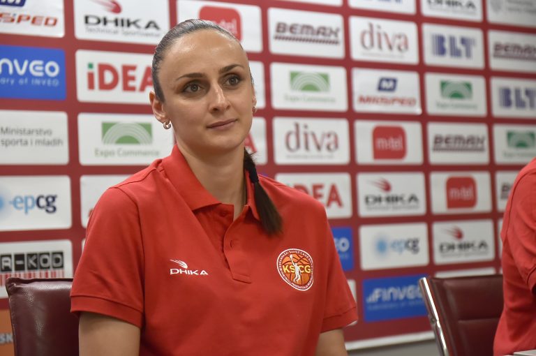 Milica Jovanović spremna za novi Eurobasket, FOTO: KSCG