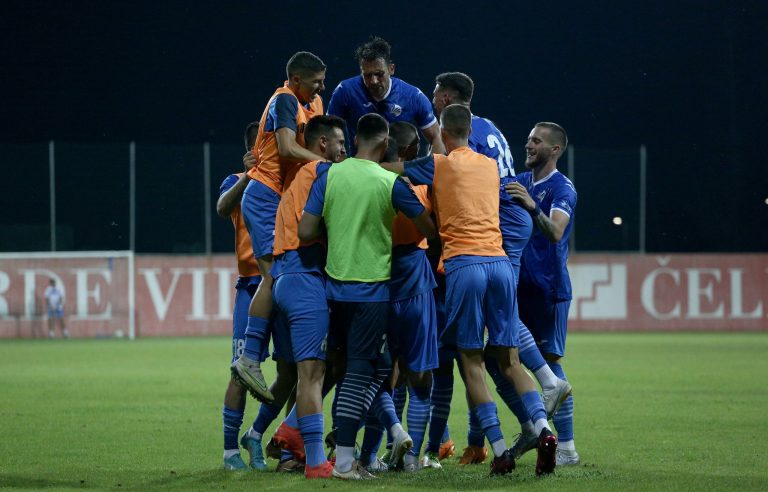 Fudbaleri Sutjeske slave pogodak protiv Santa Kolome, FOTO: FK Sutjeska/Facebook