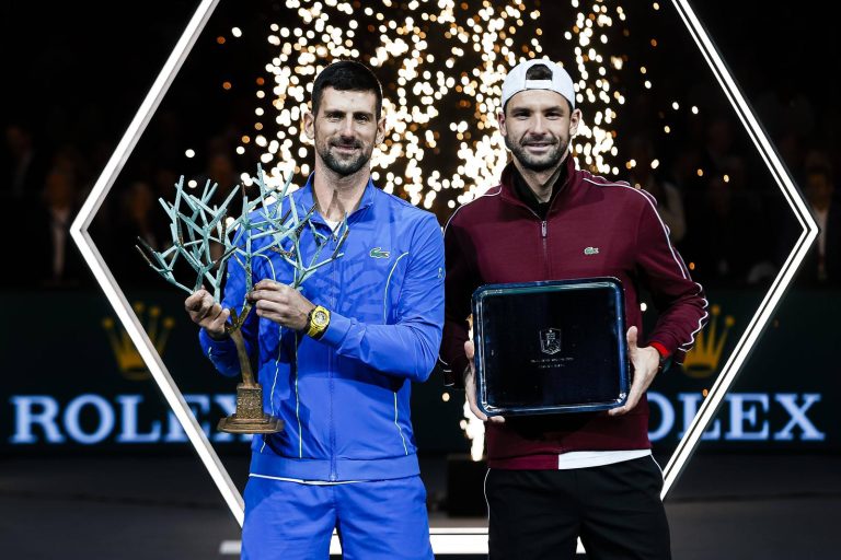Đoković i Dimitrov nakon pariškog finala, FOTO: IMAGO/Eurasia Sport Images/IMAGOSPORT/PIXSELL