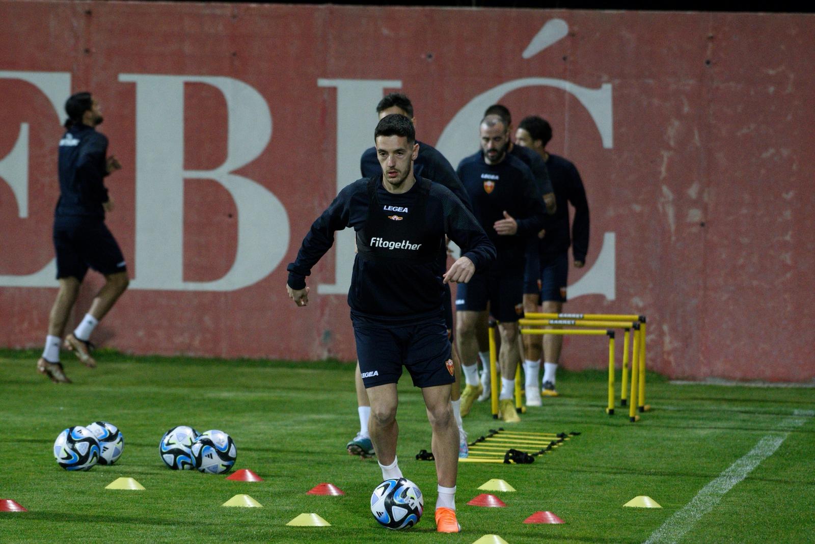 Savićević na treningu reprezentacije, FOTO:R.R./ATAImages/PIXSELL