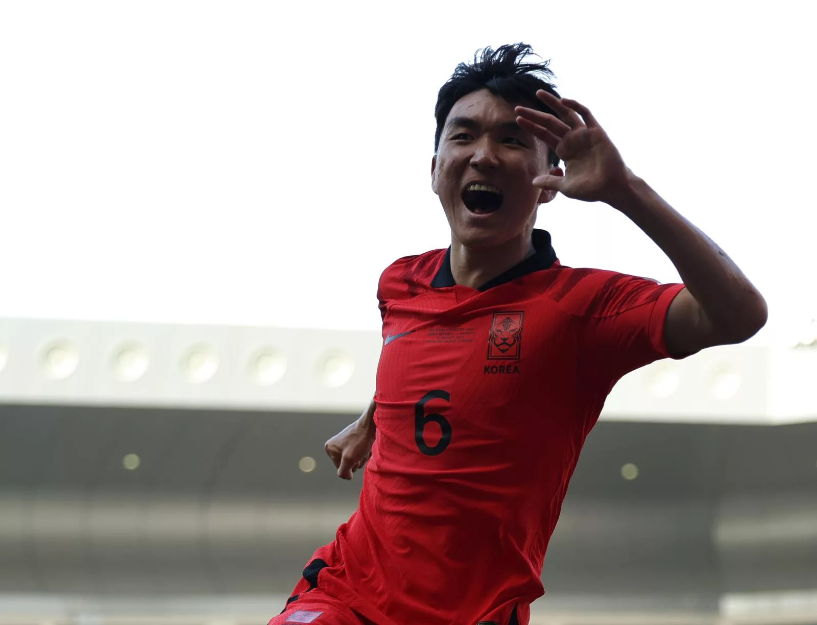 Hvang In-Beom slavio gol protiv Bahreina, FOTO: Jia Haocheng/XINHUA/PIXSELL