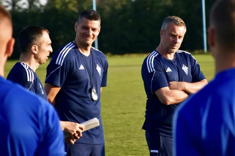 Brnović, Nikić i Tomković, Foto: FK Budućnost