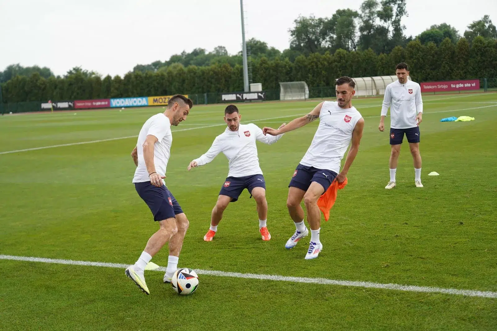 Iz Nove Pazove reprezentativci Srbije preselili se u Augzburg, Foto: Antonio Ahel/Ata images/PIXSEL